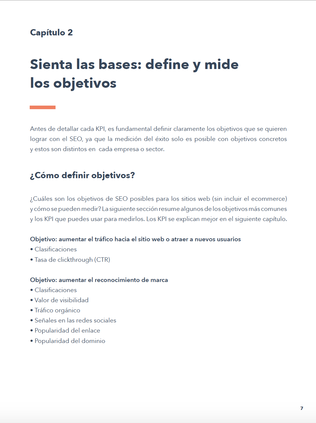 Cómo crear informes de SEO
