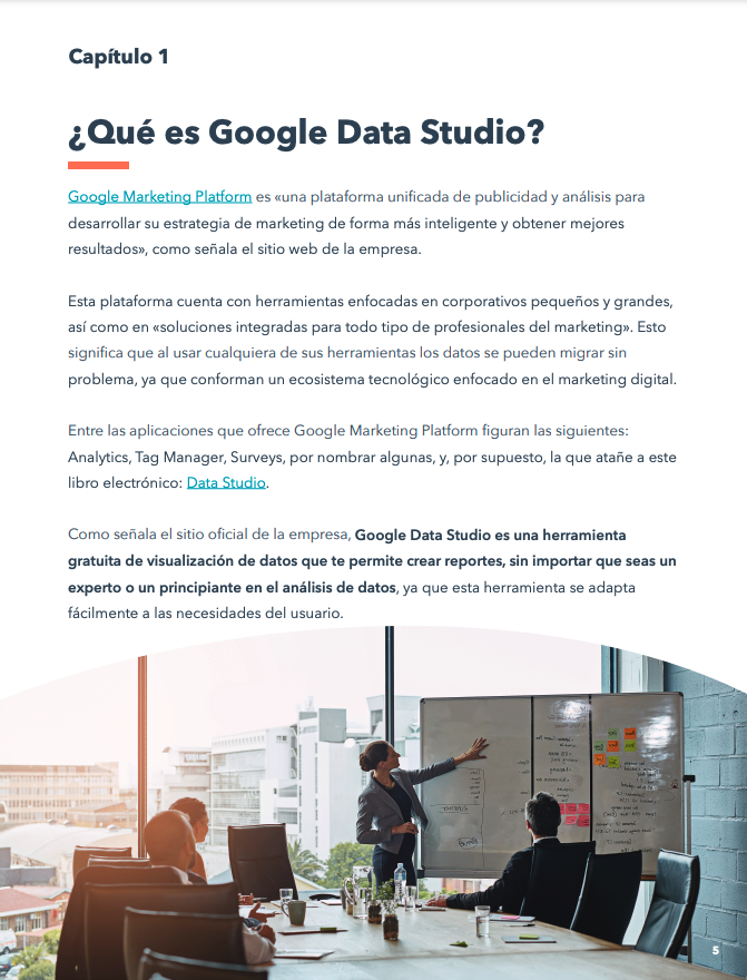 Cómo funciona Google Data Studio y la visualización de datos